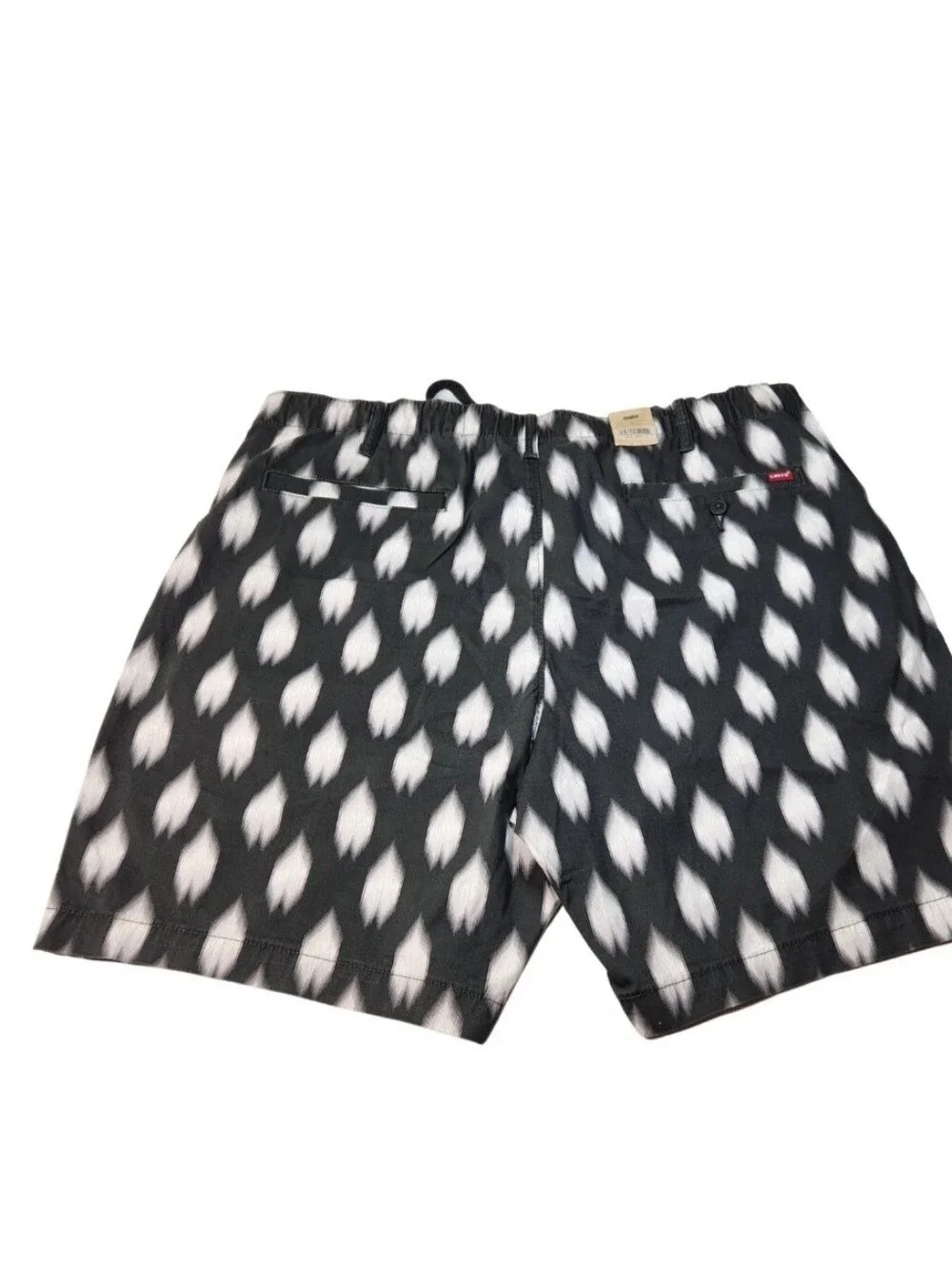 Levi's Men's  Short Size XL XX Chino EZ Stretch Geometric Gray Shorts NWT 04 - Picture 2 of 9